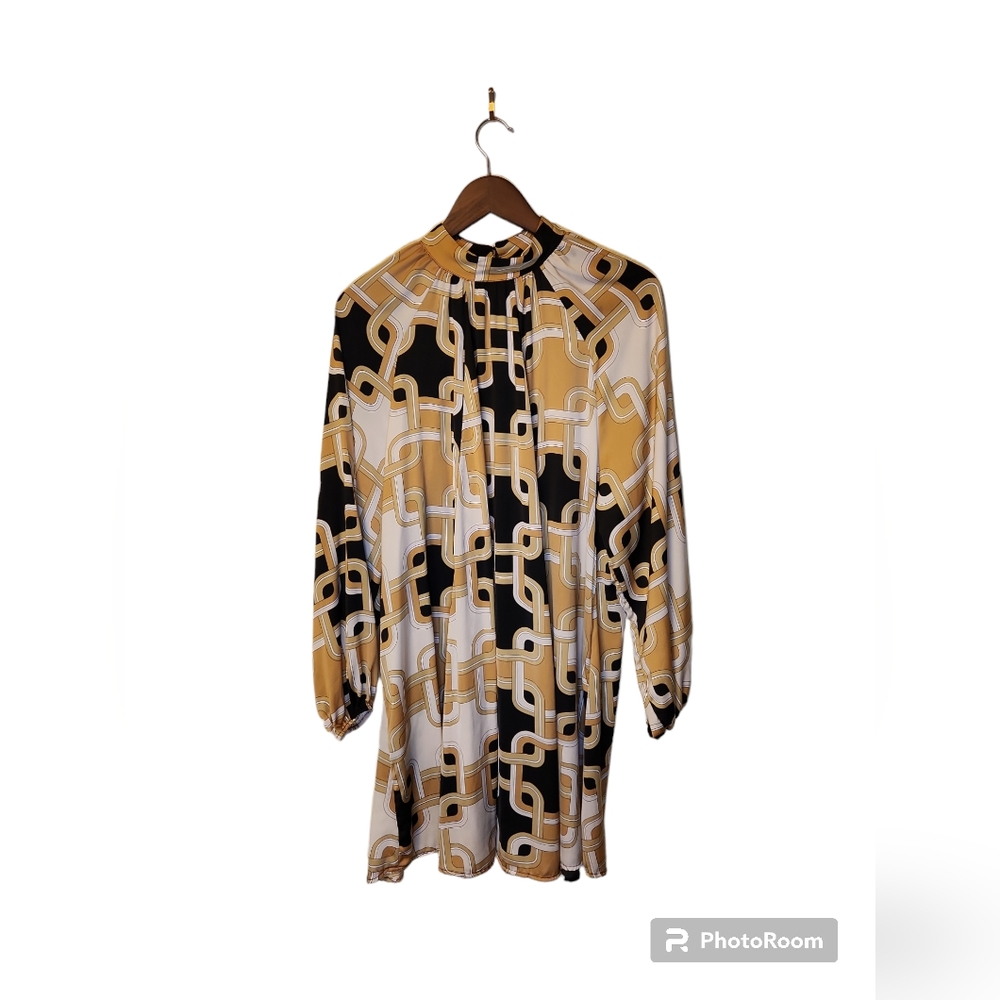 Richard Allen x H&M 70s style dress